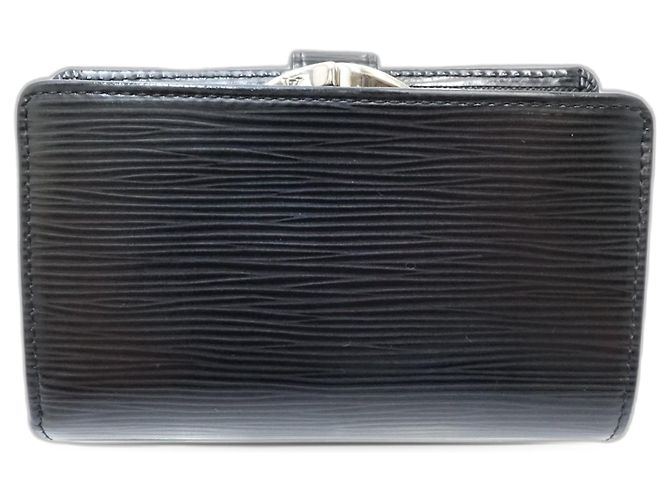 Louis Vuitton Geldbörse Epi Schwarz - Ansicht 2