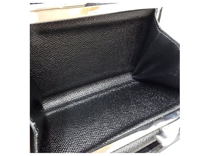 Louis Vuitton Geldbörse Epi Schwarz - Ansicht 3