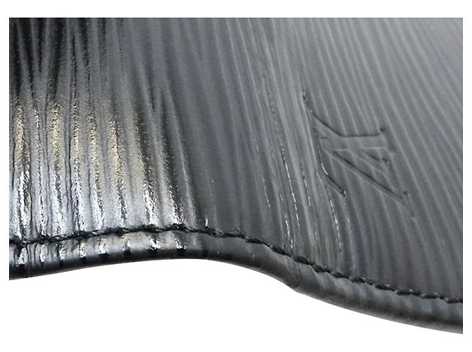Louis Vuitton Geldbörse Epi Schwarz - Ansicht 6