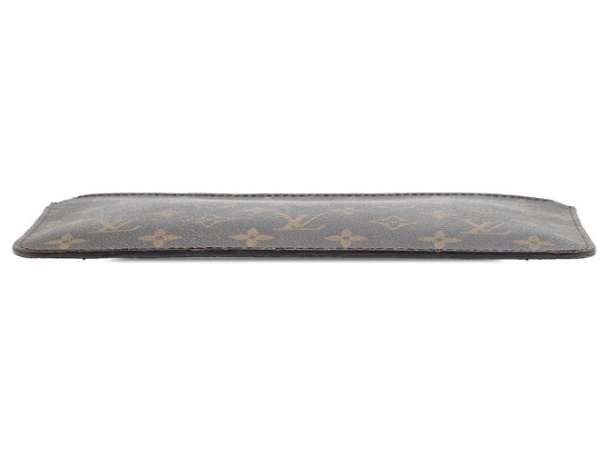 Pochette Louis Vuitton Neverfull MM Marrone Monogram - vista 3