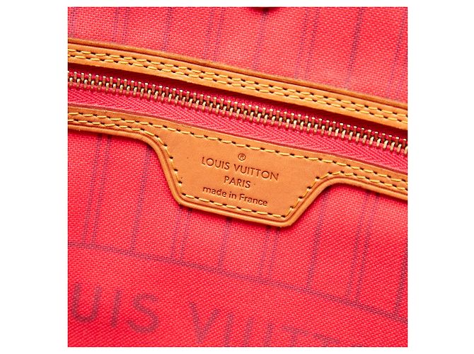 Louis Vuitton Marrón Edición Limitada Monogram Grenade V Neverfull MM Castaño - vista 5