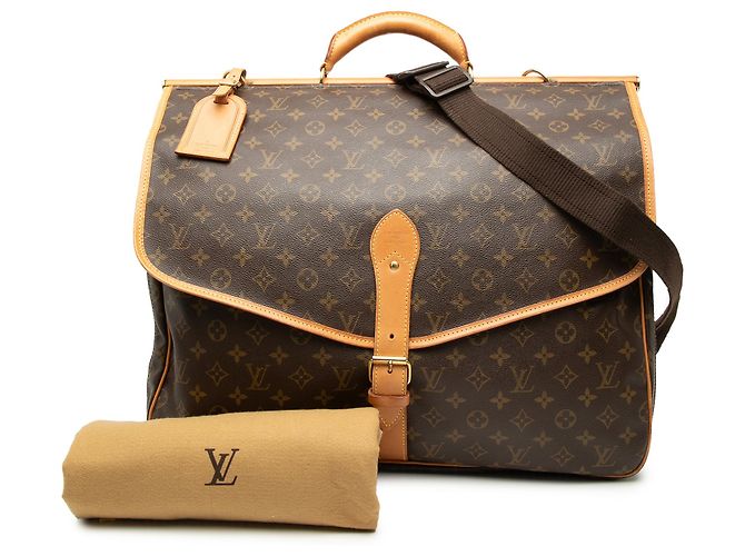 Louis Vuitton Sac Chasse Hunting Bag Monogram Marrone - vista 10