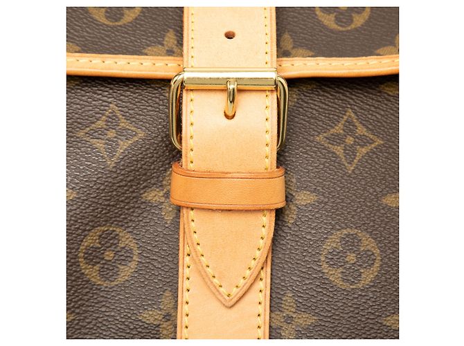 Louis Vuitton Sac Chasse Hunting Bag Monogram Marrone - vista 7