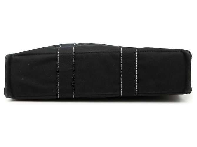 Hermès Fourre Tout MM in tela nera Nero - vista 3