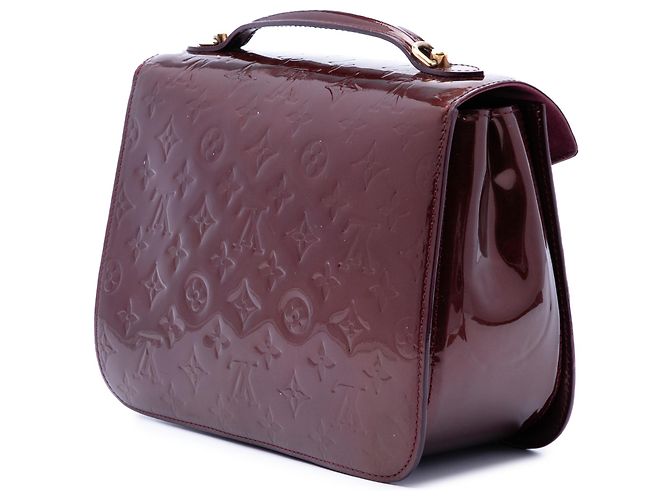 Louis Vuitton Red Monogram Vernis Mirada Rosso Bordò - vista 2