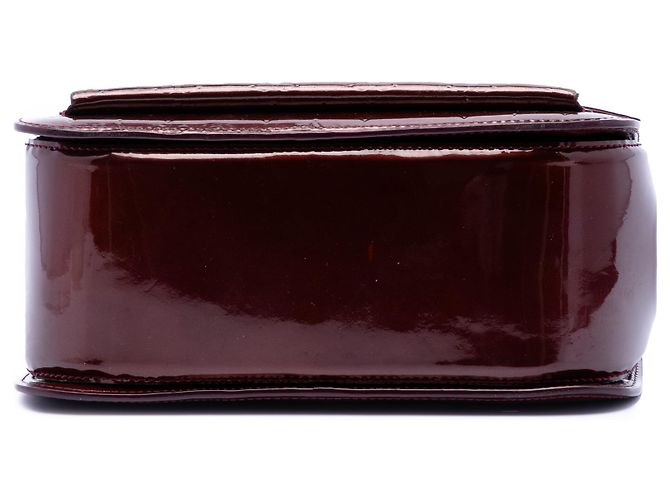 Louis Vuitton Red Monogram Vernis Mirada Rosso Bordò - vista 3