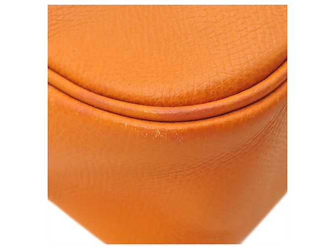 Hermès Orange Epsom Plume Elan 28 - view 11