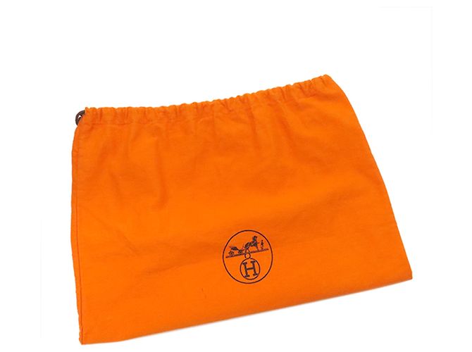 Hermès Orange Epsom Plume Elan 28 - view 15