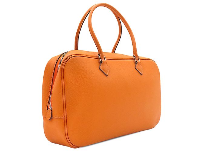 Hermès Orange Epsom Plume Elan 28 - view 2