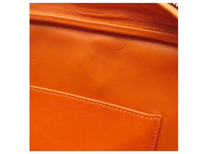Hermès Orange Epsom Plume Elan 28 - view 7