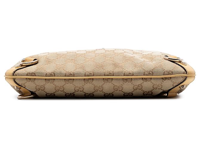 Gucci Beige GG Canvas Abbey D Ring Crossbody - vista 3