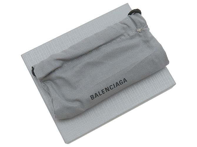 Tarjetero de cuero marrón Balenciaga Castaño Camello - vista 7