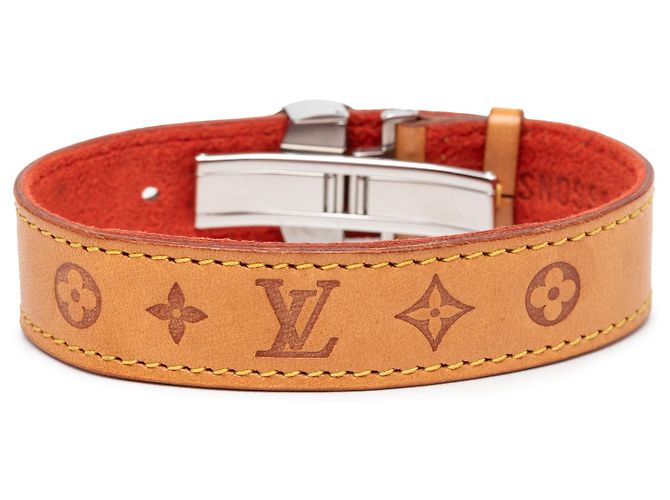 Pulsera Wish de monograma y vachetta marrón Louis Vuitton Castaño - vista 3