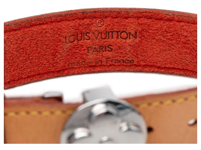 Pulsera Wish de monograma y vachetta marrón Louis Vuitton Castaño - vista 4