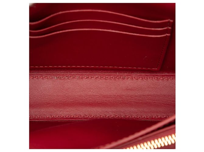 Bolsa transversal Burberry Red House Check em couro com acabamento Vermelho - vista 4