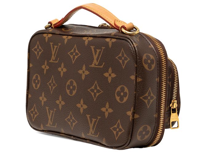 Borsa Louis Vuitton Marrone Monogram Utility - vista 2