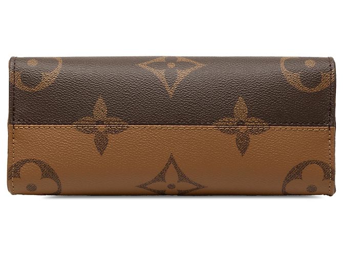 Louis Vuitton Marrone Monogram Reverse Giant OnTheGo PM - vista 3