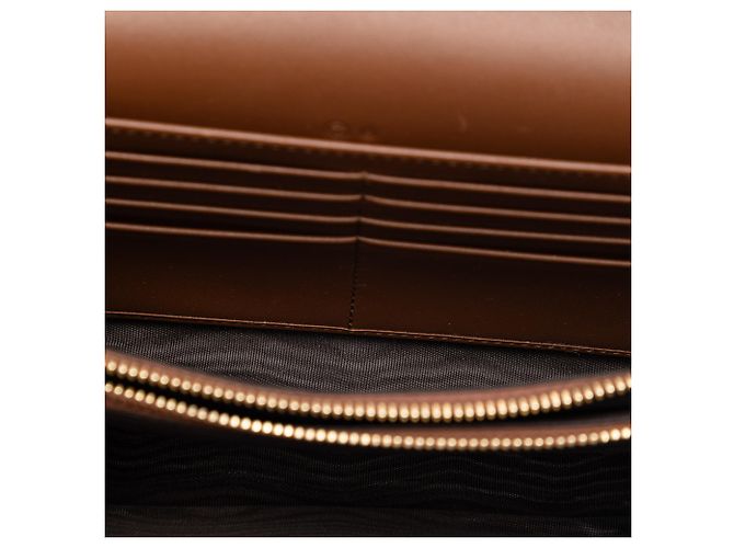 Portafoglio Gucci Beige Small GG Supreme Padlock Wallet con tracolla - vista 4