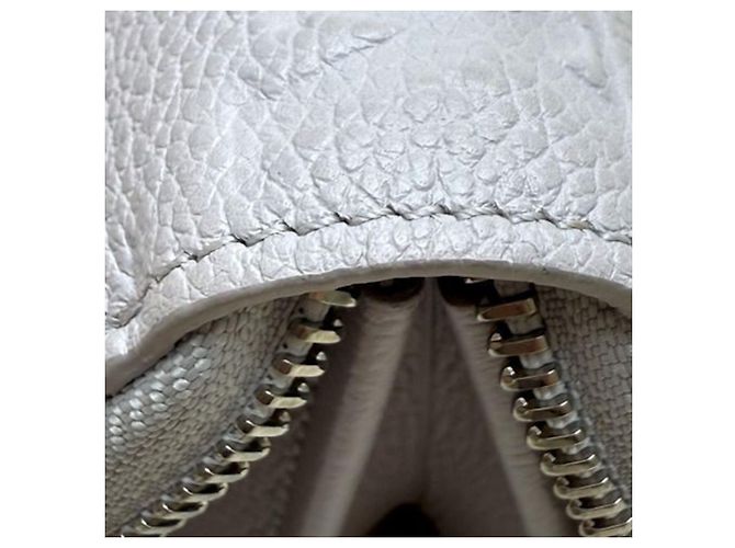 Cartera Zippy Long Louis Vuitton Gray Monogram Empreinte Castaño Gris - vista 11