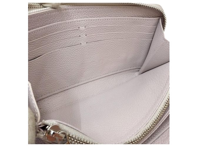 Cartera Zippy Long Louis Vuitton Gray Monogram Empreinte Castaño Gris - vista 5