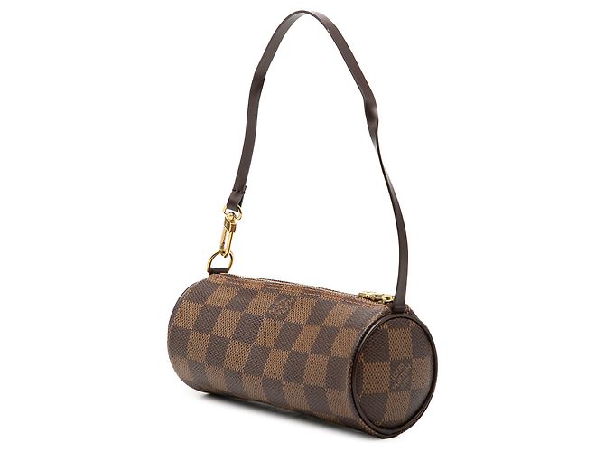 Louis Vuitton Pochette Papillon Damier Ebene marrone - vista 2