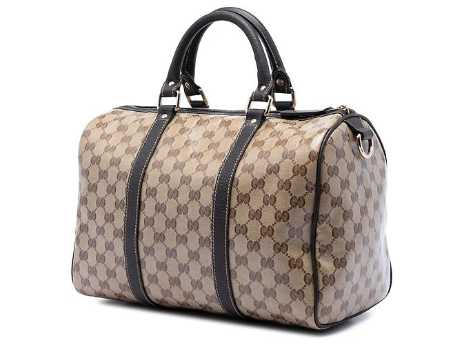 Gucci Beige Medium GG Crystal Joy Boston Bag - view 2