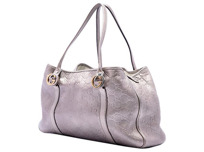 Tote Guccissima metallizzata viola Gucci Porpora - vista 2