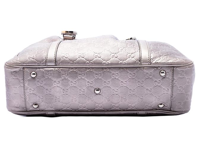 Tote Guccissima metallizzata viola Gucci Porpora - vista 3