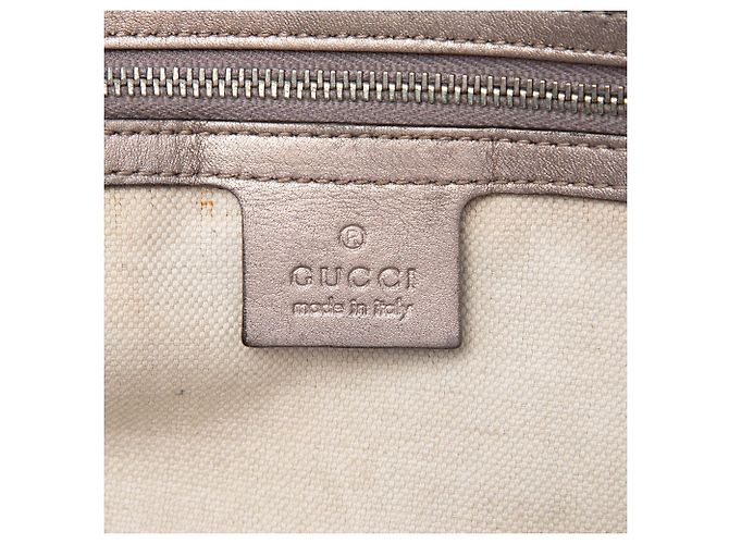 Tote Guccissima metallizzata viola Gucci Porpora - vista 5