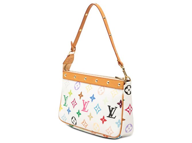Louis Vuitton White Monogram Multicolore Pochette Accessoires - view 2