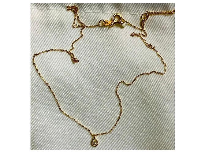 Autre Marque Gigi Clauzeau Collana in oro giallo 18k e diamante D'oro - vista 9