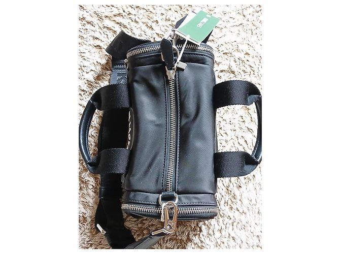 Borsa a tracolla Karl Lagerfeld Paris in nylon Nero - vista 7