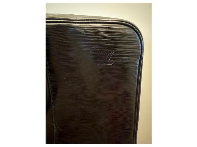 Louis Vuitton Epi Sirius 45 Reisetasche Schwarz - Ansicht 2