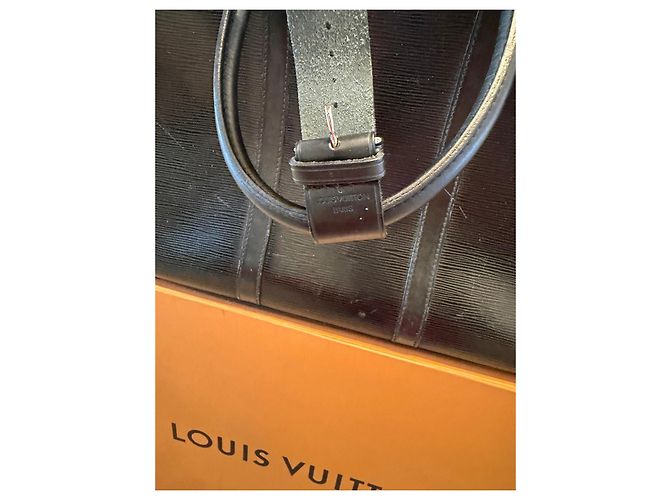 Louis Vuitton Epi Sirius 45 Reisetasche Schwarz - Ansicht 3