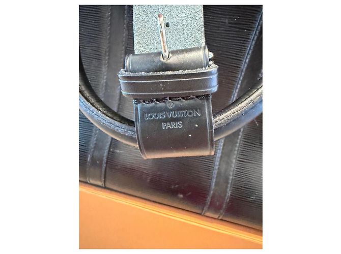 Louis Vuitton Epi Sirius 45 Reisetasche Schwarz - Ansicht 4