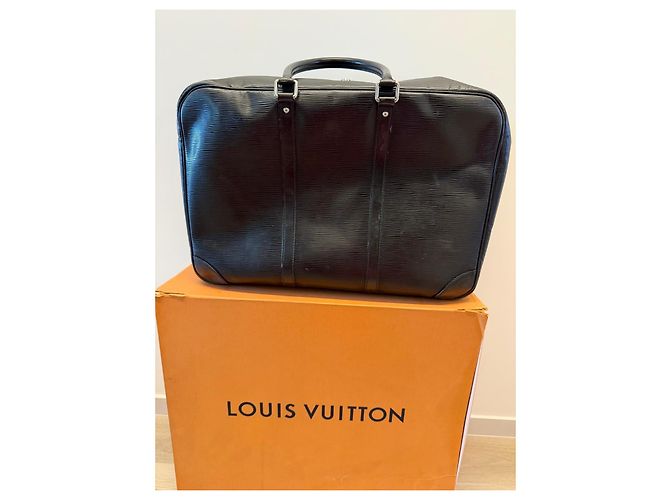 Louis Vuitton Epi Sirius 45 Reisetasche Schwarz - Ansicht 6