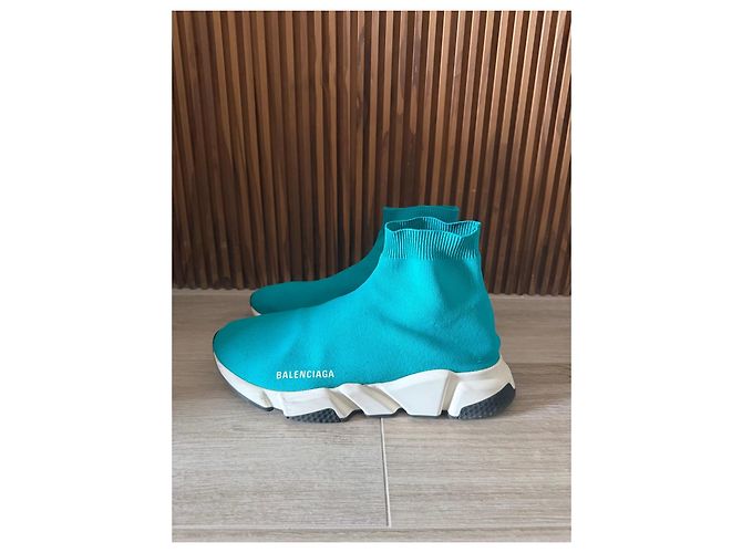 Balenciaga Speed Trainer Sneaker - Blau - Ansicht 11