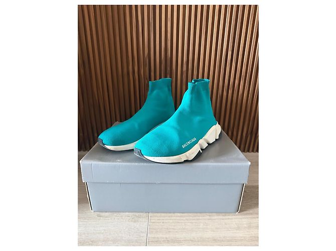 Balenciaga Speed Trainer Sneaker - Blau - Ansicht 2