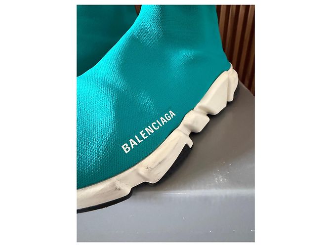 Balenciaga Speed Trainer Sneaker - Blau - Ansicht 3