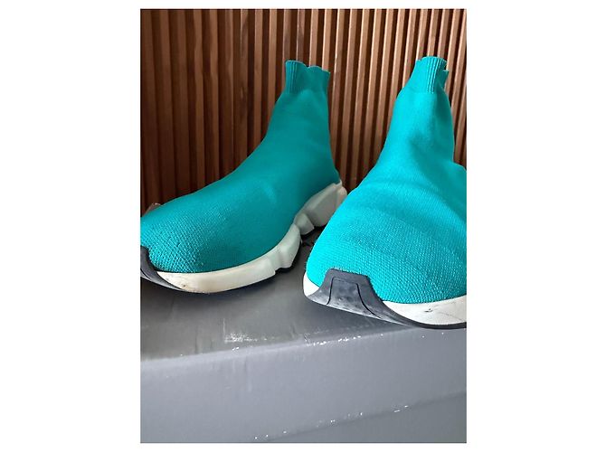 Balenciaga Speed Trainer Sneaker - Blau - Ansicht 4