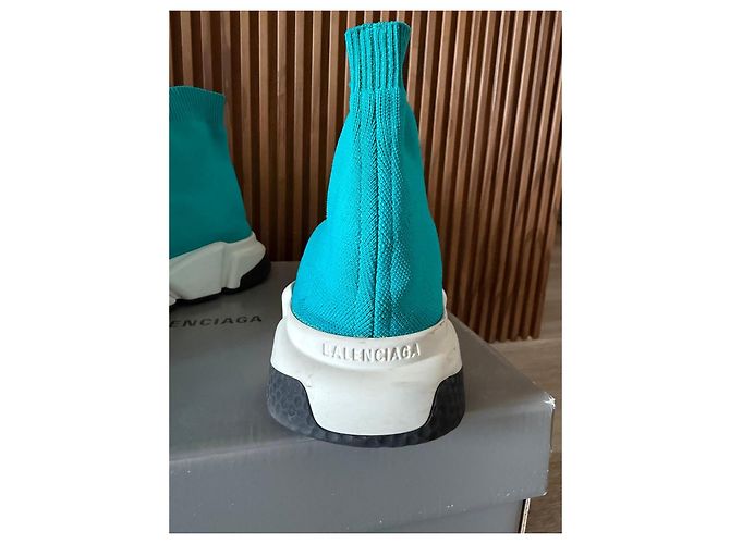 Balenciaga Speed Trainer Sneaker - Blau - Ansicht 7