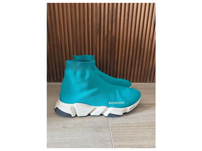 Balenciaga Speed Trainer Sneaker - Blau - Ansicht 9