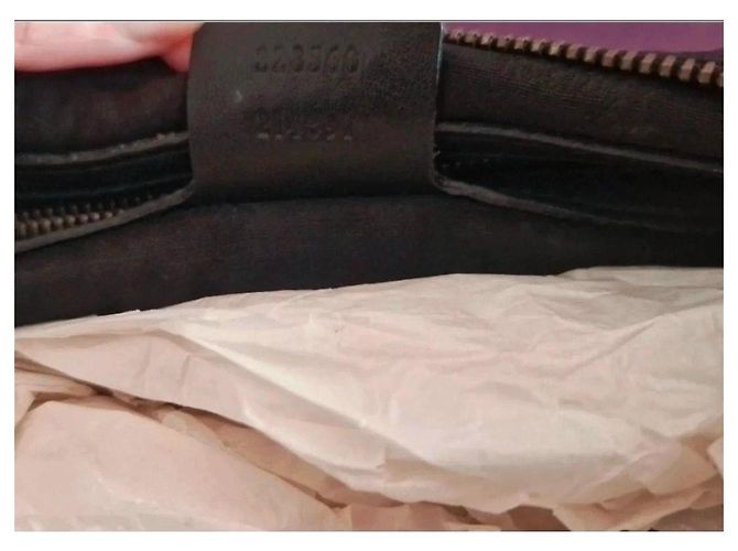 Borsa a spalla Gucci Britt Medium Hobo in pelle nera Nero - vista 5