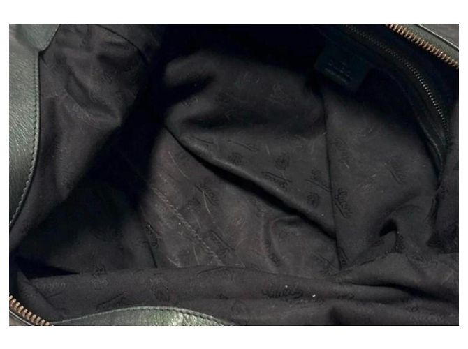 Borsa a spalla Gucci Britt Medium Hobo in pelle nera Nero - vista 7