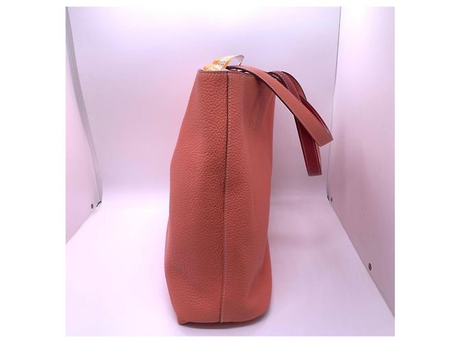 Borsa Hermès Love Hermès Double Sens 35 Tote Bag Rosa - vista 4