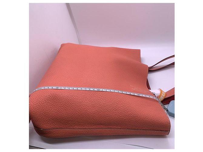 Borsa Hermès Love Hermès Double Sens 35 Tote Bag Rosa - vista 5