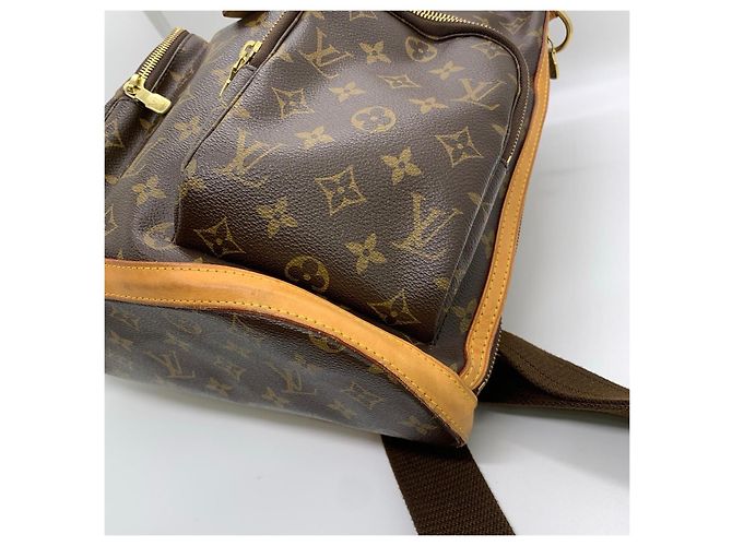 Zaino Louis Vuitton Bosphore Monogram Marrone - vista 5