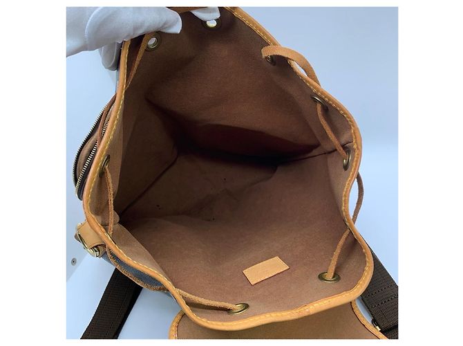 Zaino Louis Vuitton Bosphore Monogram Marrone - vista 8