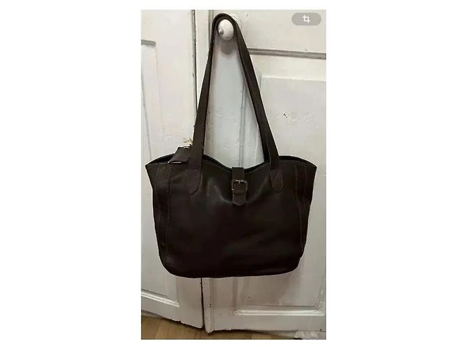 Autre Marque Borsa tote Fat Face in pelle marrone - vista 3
