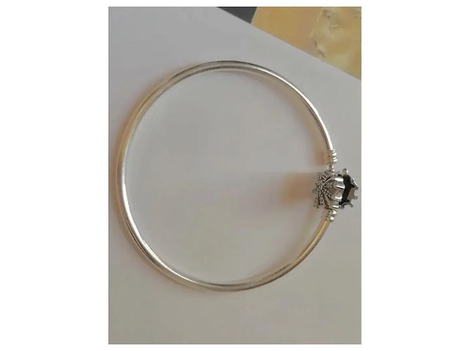 Pandora Bracciale Rigido in Argento Sterling Fiocco di Neve - vista 3
